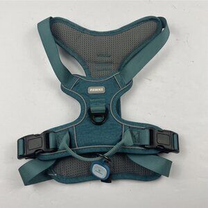 Pawaii Dog Harness Size L Blue Anti Pull With Anti Loss Tag Adjustable Straps